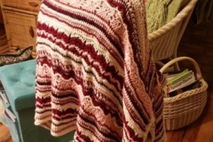 Poncho in Tunisian Crochet