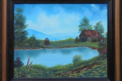 Blue Ridge Foothills Framed